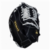 Vinci Limited Series CBW413 Black with White Lace 13 Inch First Base Mitt