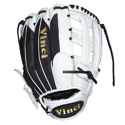 Vinci Mesh Series BMB-OB White with Black Mesh 13" Fielders Glove