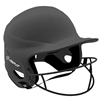 Matte Charcoal Vision Pro Fastpitch Softball Helmet